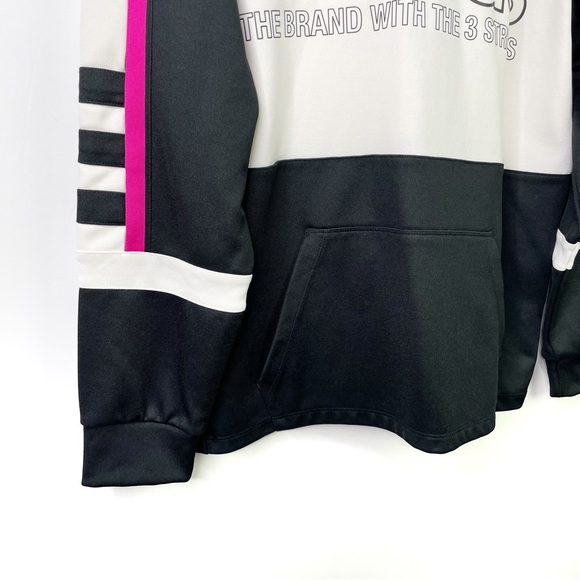 Adidas Originals Women's Racing Hooded Sweatshirt Oversized Hoodie Gorpcore - M - Picture 8 of 13